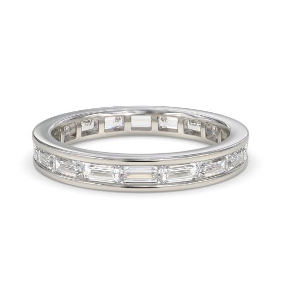 Unique Baguette Diamond Eternity Ring