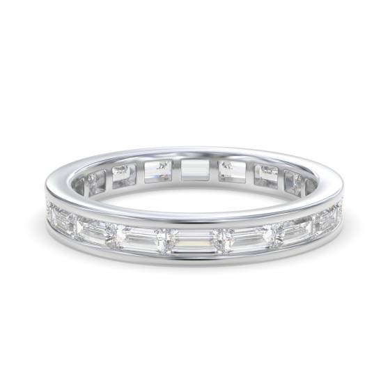 Unique Baguette Diamond Eternity Ring