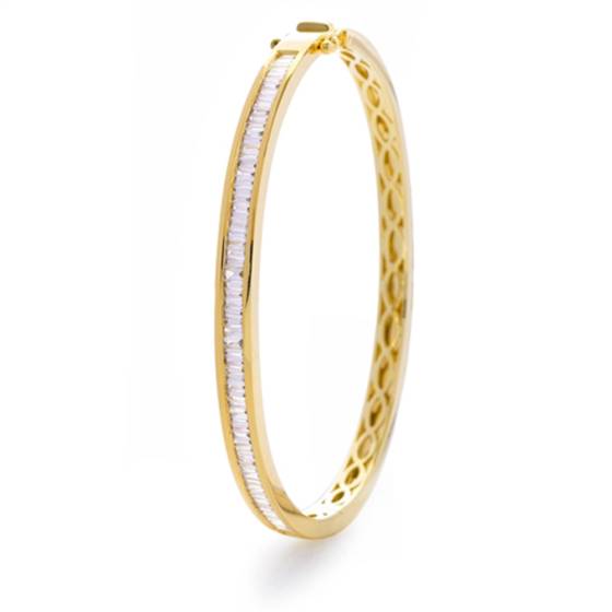 1.50ct Elegant Round Diamond Set Bangle