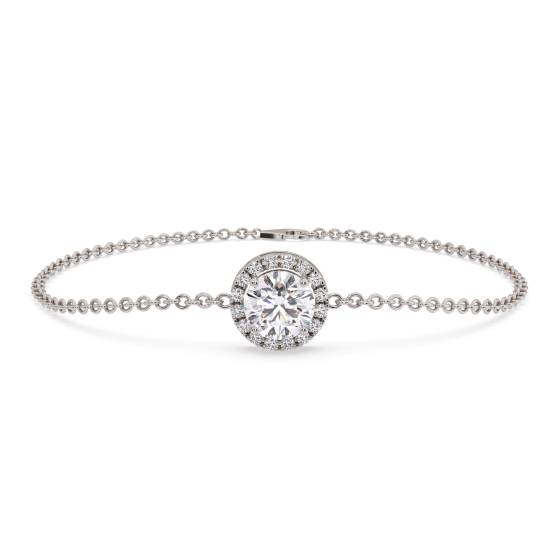 Classic Round Diamond Designer Bracelet