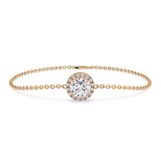 Classic Round Diamond Designer Bracelet