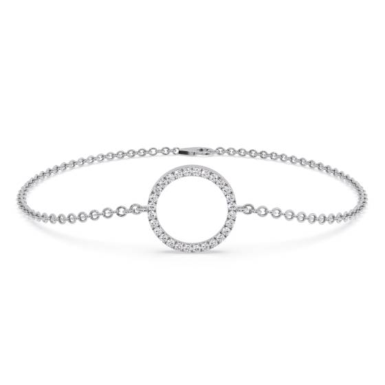 Classic Round Diamond Designer Bracelet