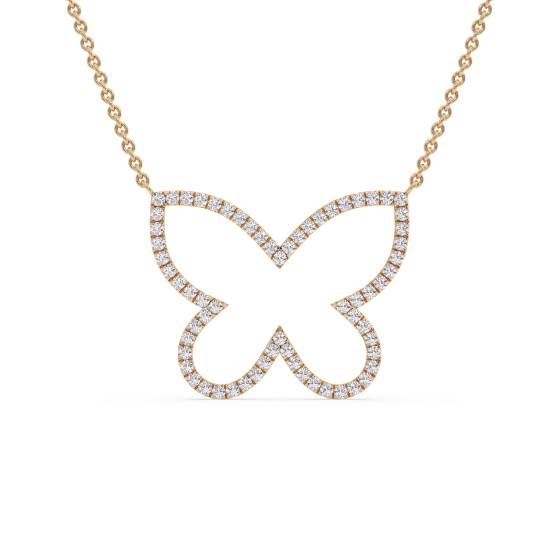 Round Diamond Designer Necklace