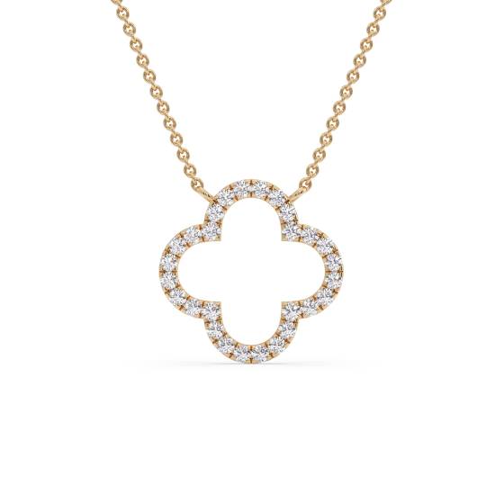 Round Diamond Designer Necklace