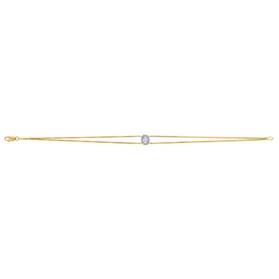 Classic Round Diamond Designer Bracelet