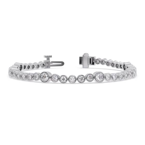 Classic Round Diamond Designer Bracelet