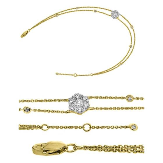 Classic Round Diamond Designer Bracelet