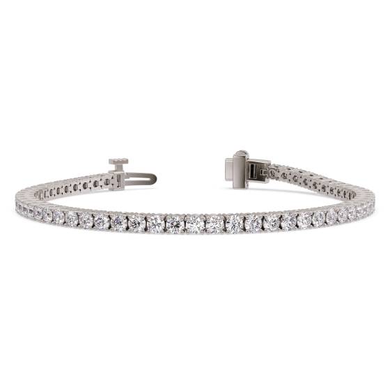 3.00ct Classic Single Row Diamond Tennis Bracelet