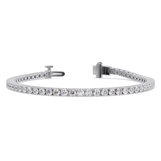 3.00ct Classic Single Row Diamond Tennis Bracelet