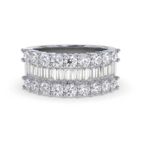 2.70ct VS/F-G Round Diamond Dress Ring