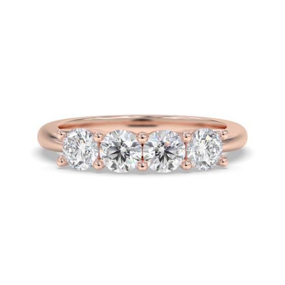 0.45ct VS/FG Round 4 Stone Diamond Ring