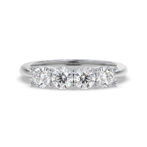 0.45ct VS/FG Round 4 Stone Diamond Ring