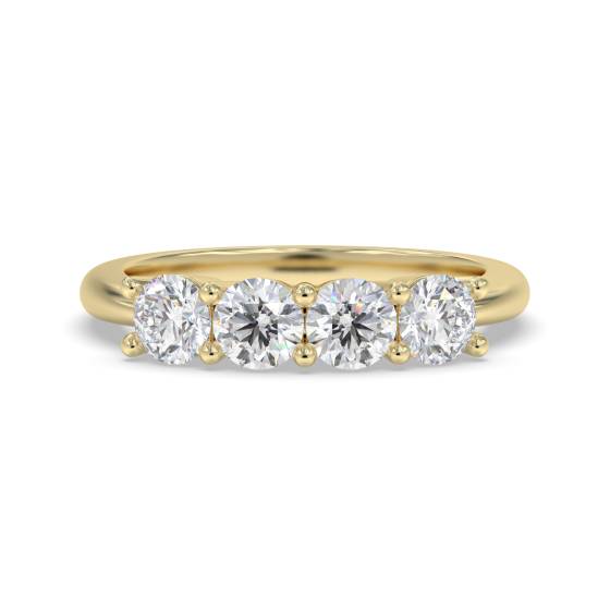 0.45ct VS/FG Round 4 Stone Diamond Ring