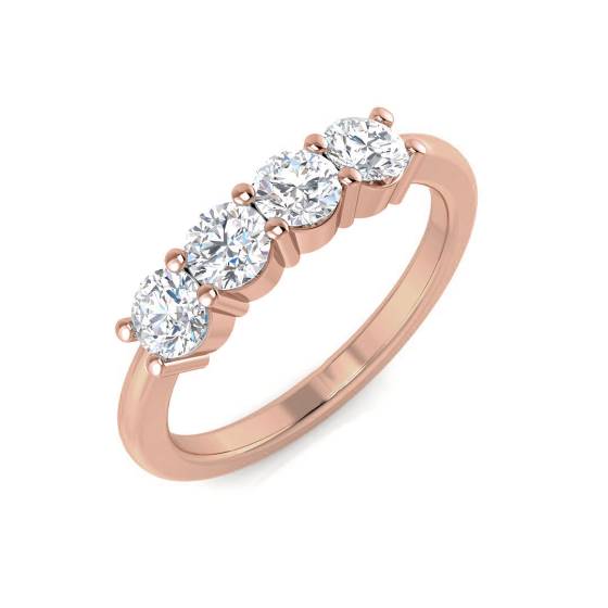 1.40ct VS/FG Round 4 Stone Diamond Ring