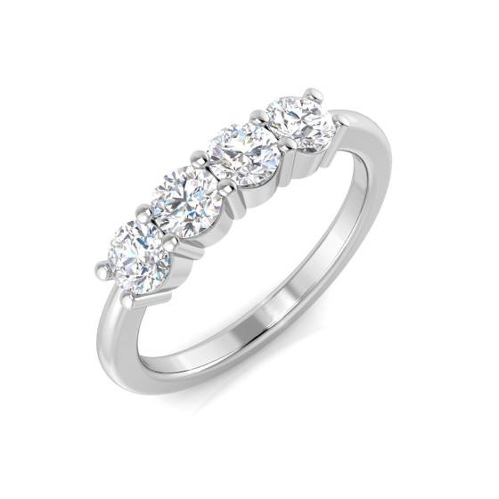 1.40ct VS/FG Round 4 Stone Diamond Ring