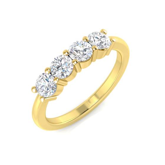 1.40ct VS/FG Round 4 Stone Diamond Ring