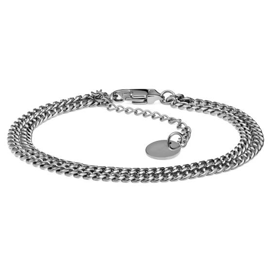 7mm Silver Chain Bracelet