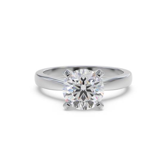 Round Diamond Engagement Ring
