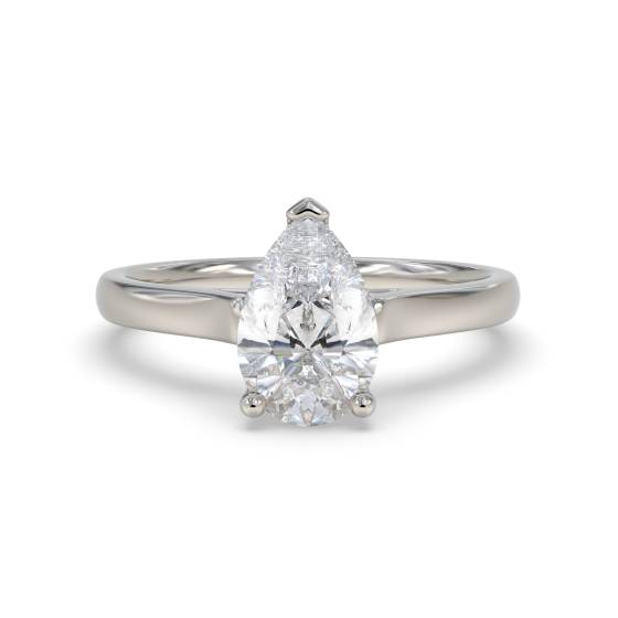 Pear Diamond Engagement Ring