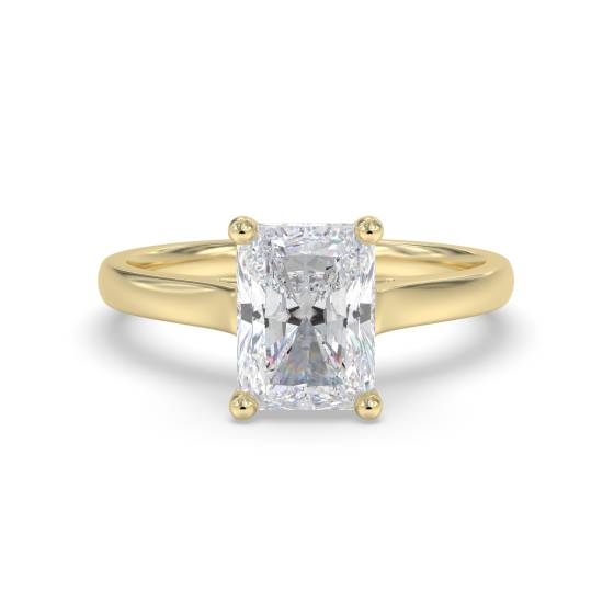 Radiant Diamond Engagement Ring