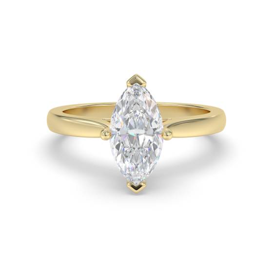 Marquise Diamond Engagement Ring