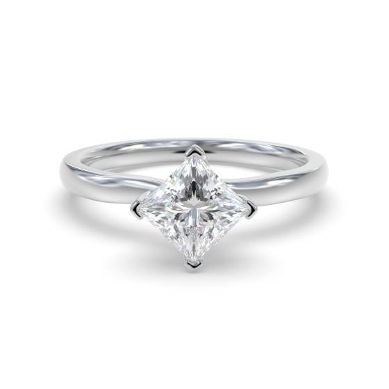 Princess Diamond Engagement Ring