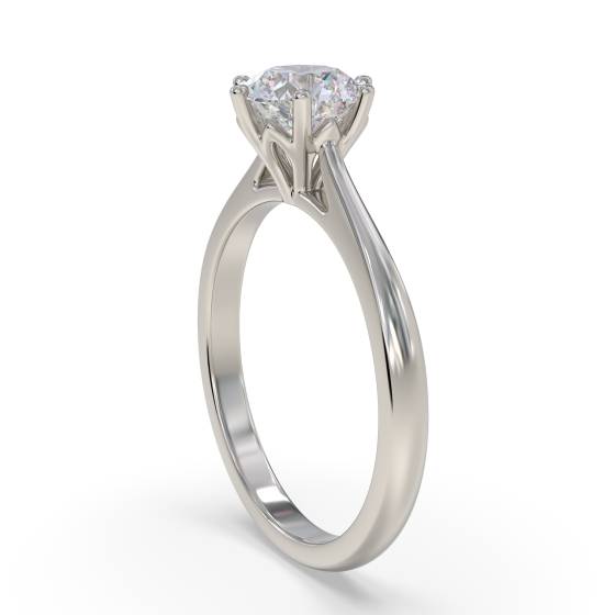 Round Diamond Engagement Ring
