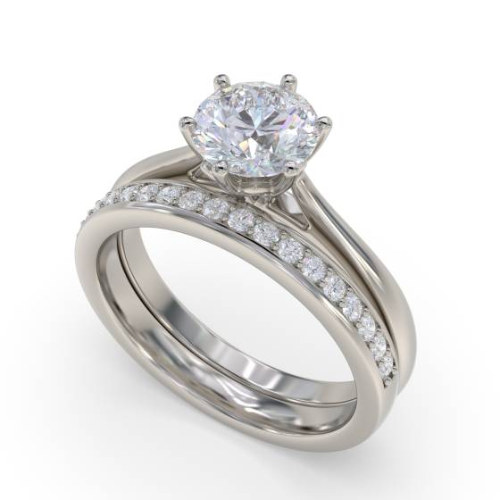 Round Diamond Engagement Ring