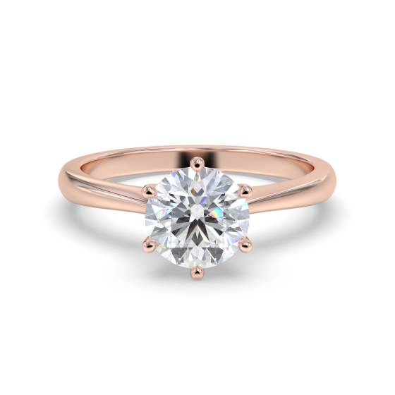 Round Diamond Engagement Ring