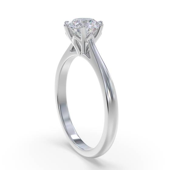 Round Diamond Engagement Ring