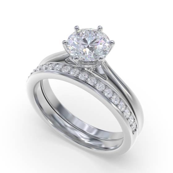 Round Diamond Engagement Ring