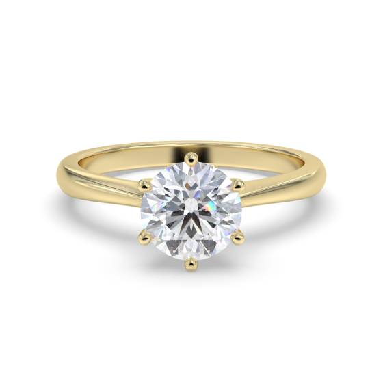 Round Diamond Engagement Ring