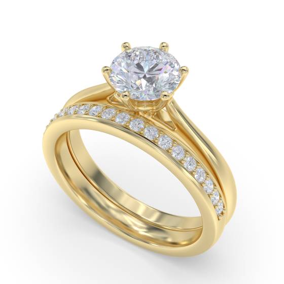 Round Diamond Engagement Ring