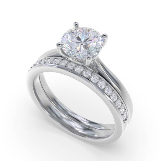Round Diamond Engagement Ring