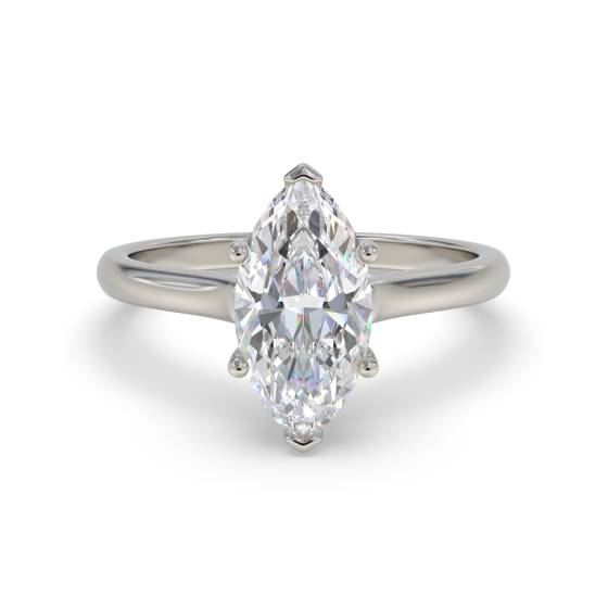 Marquise Diamond Engagement Ring
