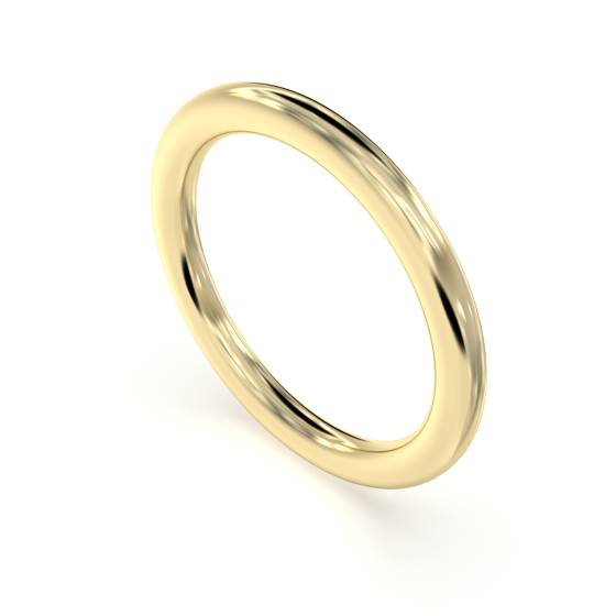 2mm Ultra Lightweight Traditional Court Wedding Ring
