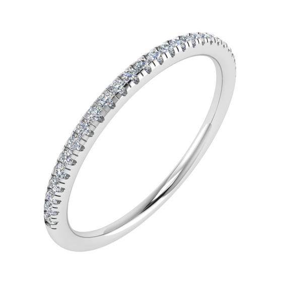 0.10ct VS/GH Round Diamond Set Eternity Ring
