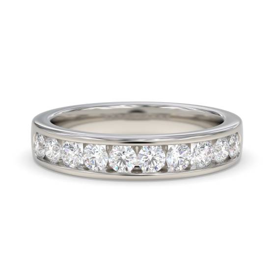 3mm Diamond Half Eternity/Wedding Ring