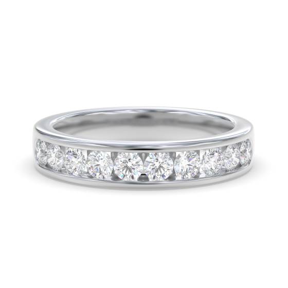 3mm Diamond Half Eternity/Wedding Ring
