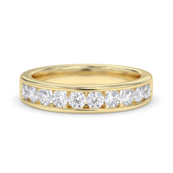 3mm Diamond Half Eternity/Wedding Ring