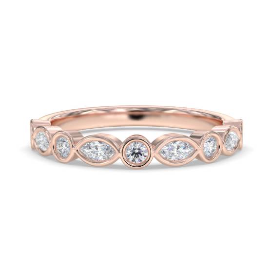 3mm Designer Diamond Wedding Ring