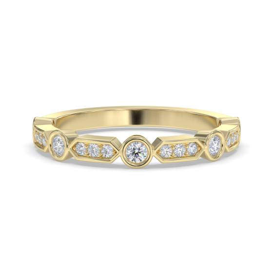 2.5mm Designer Diamond Wedding Ring
