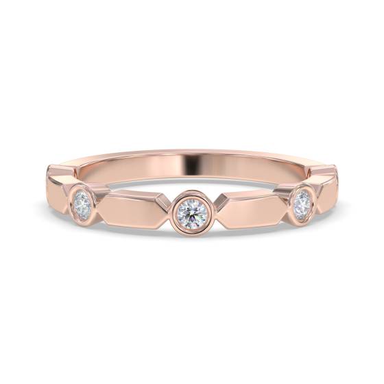 3mm Designer Diamond Wedding Ring
