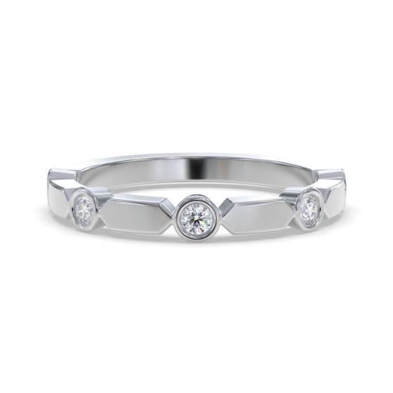 3mm Designer Diamond Wedding Ring