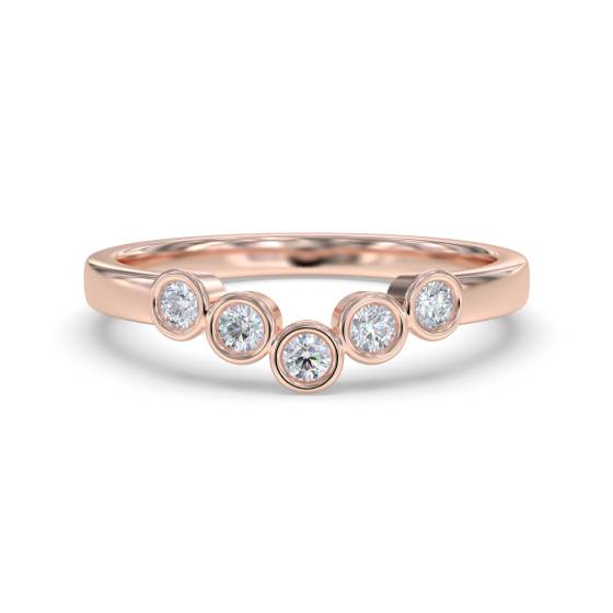 2.5mm Designer Diamond Wedding Ring