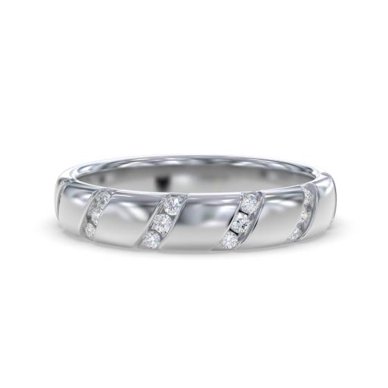4mm Designer Diamond Wedding Ring