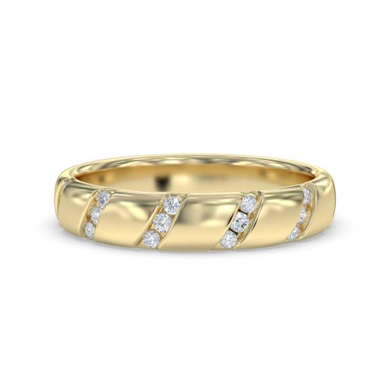 4mm Designer Diamond Wedding Ring