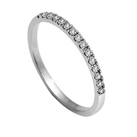 1.00ct VS/E-F 40% Natural Round Diamond Vintage Wedding Ring in Platinum