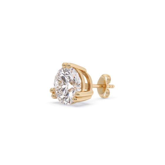 Mens Diamond Single Stud Earring