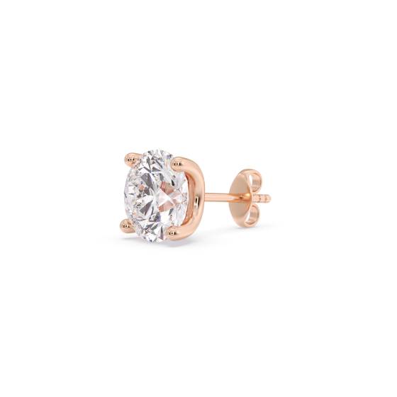 Mens Diamond Single Stud Earring
